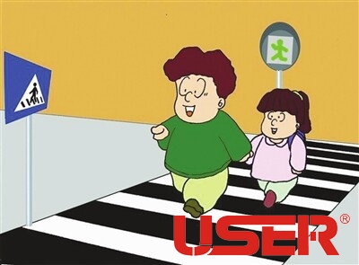 對闖紅燈過馬路的危險(xiǎn)說“不”——優(yōu)色專顯戶外一體機(jī)助力福田交委全民文明過馬路